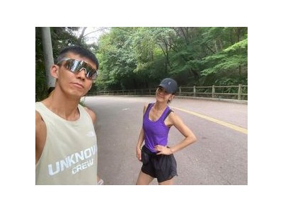 션과 정혜영 남산 러닝 데이트 공개